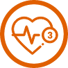 Type 3 of AFib icon.